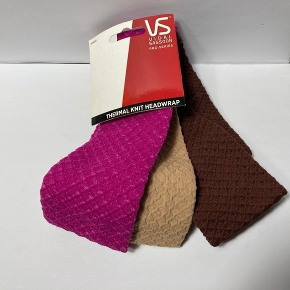 Vidal Sassoon Thermal Knit Head Bands